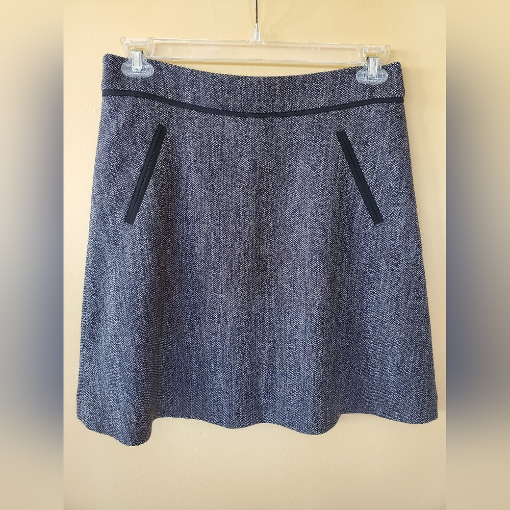 EUC Ann Taylor LOFT Tweed Skirt 8
